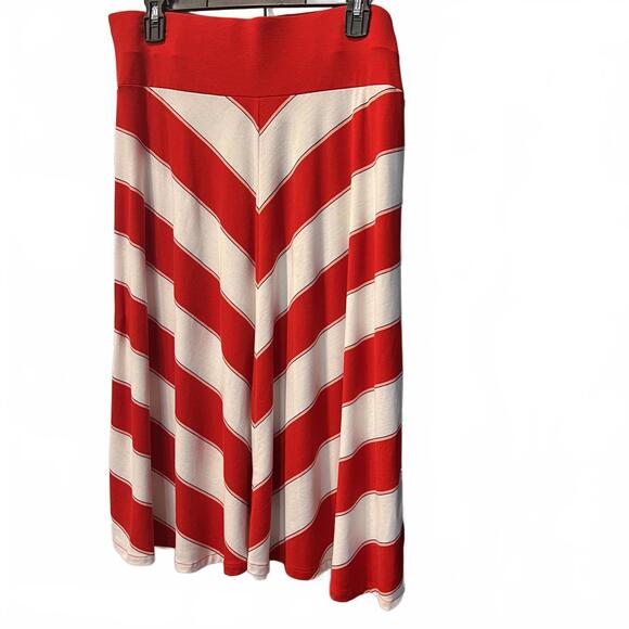 Old Navy Dresses & Skirts - Old Navy Red and White Striped Women's Skirt Size L/G